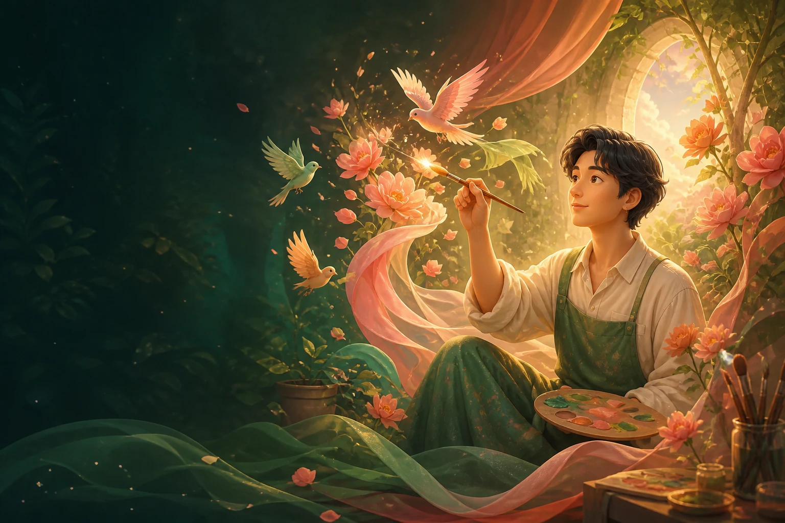 ISFP personality illustration